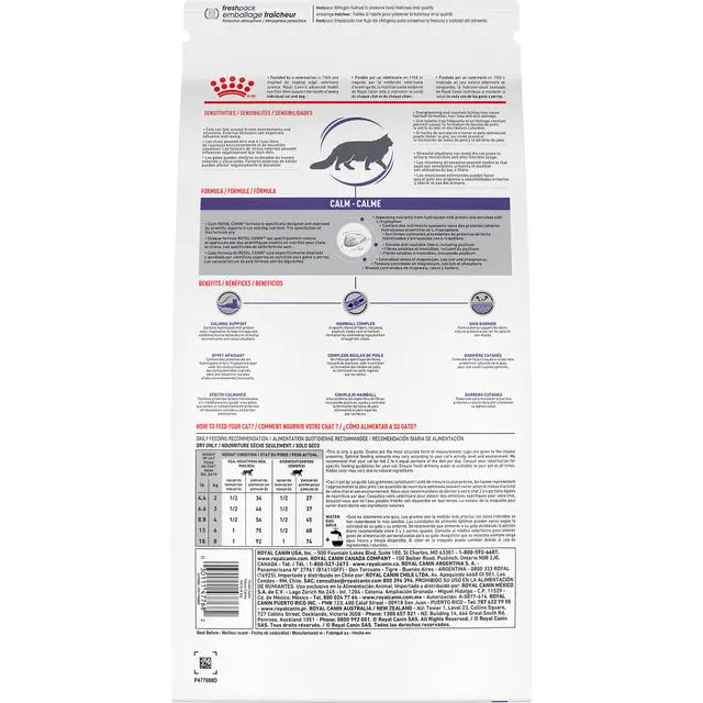 Royal Canin Vet Calm Dry Feline | Alimento Seco para Gatos con Estrés y Ansiedad – Control Emocional y Equilibrio Digestivo