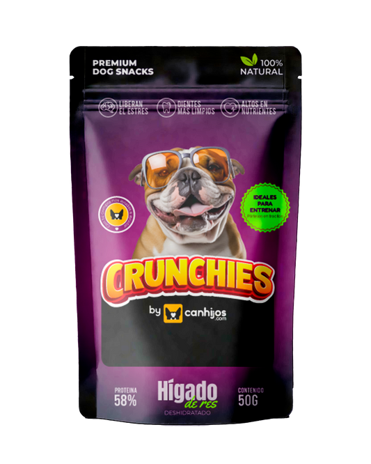 Crunchies-Premios de Hígado de res 50 Gr.