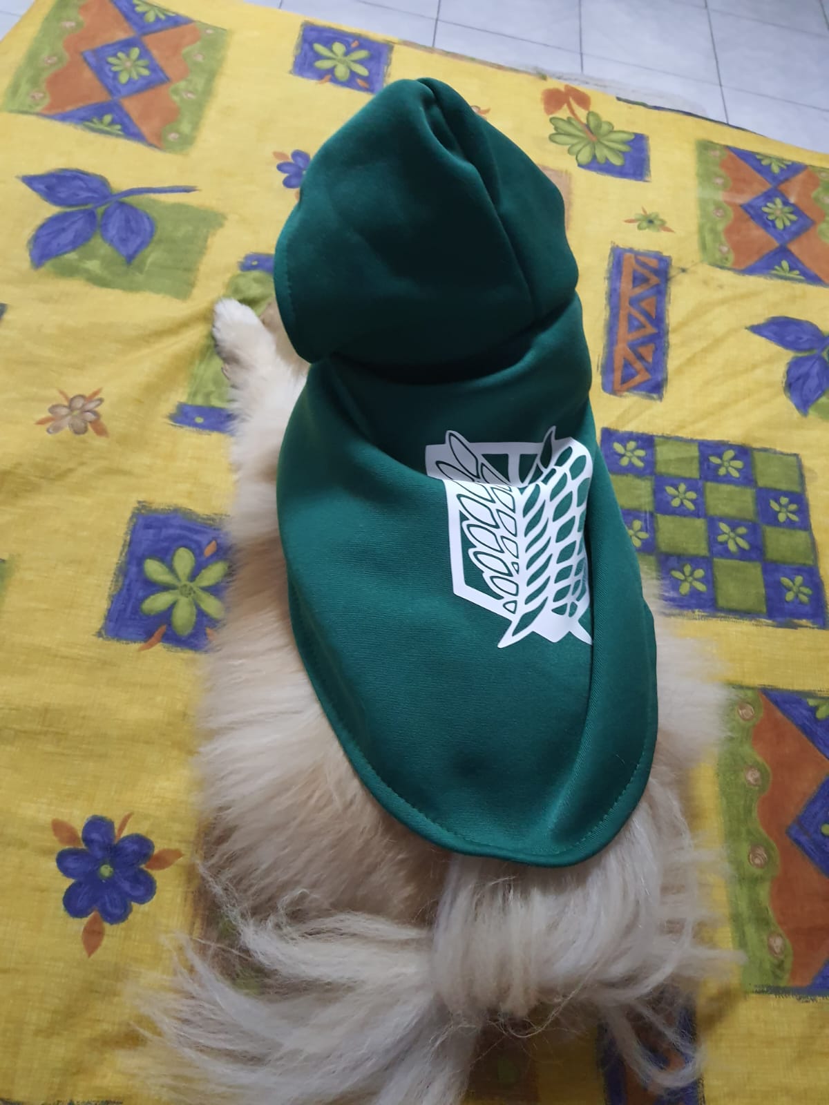 Disfraz de la Legión de Attack on Titan para Perros y Gatos - Cosplay de Mascotas