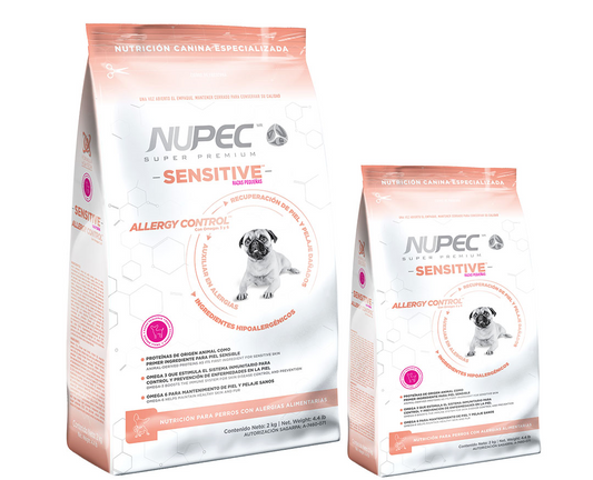 Nupec Sensitive Skin Raza Pequeña 8 Kg